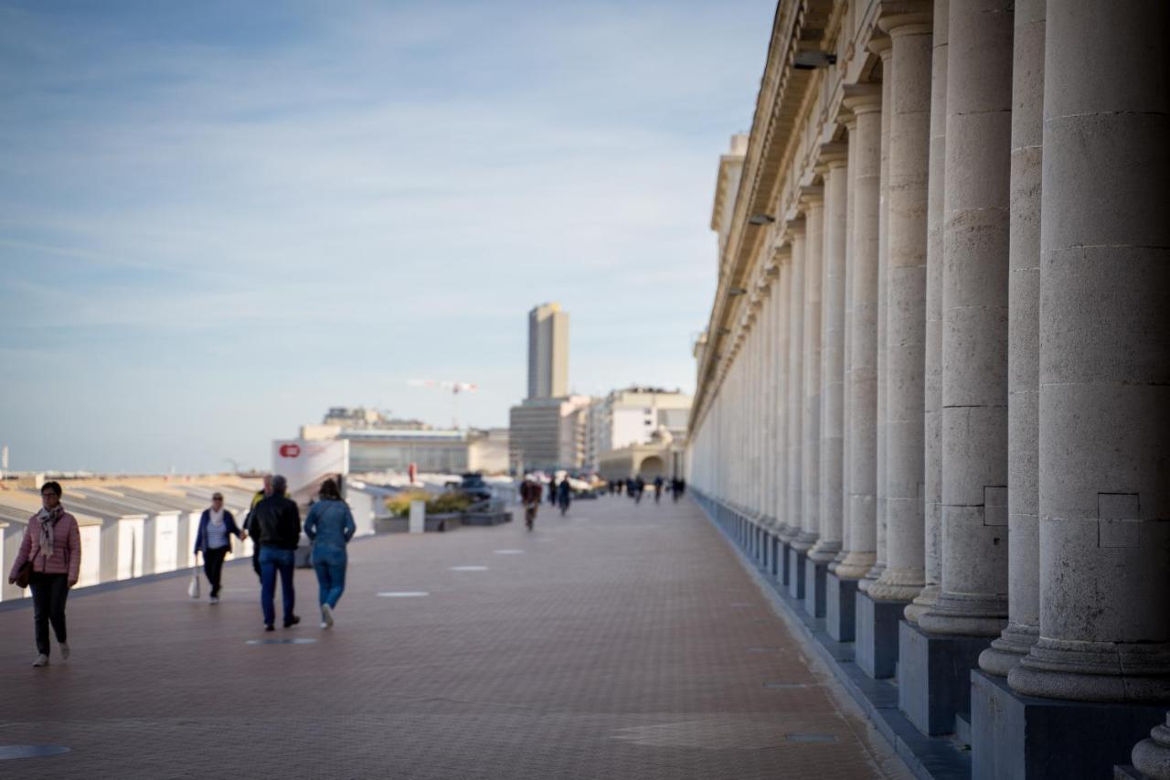 Gezellig App In De Belle Epoque Wijk Van Oostende Exterior foto