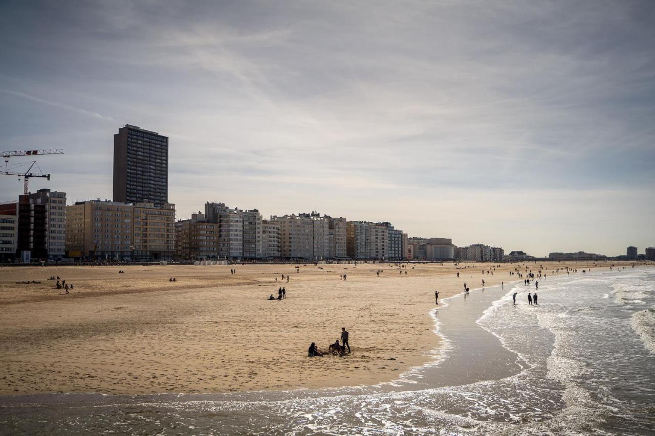 Gezellig App In De Belle Epoque Wijk Van Oostende Exterior foto